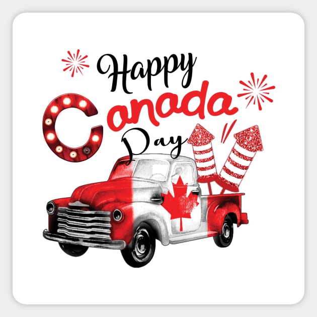 Happy Canada Sticker by Hastag Pos